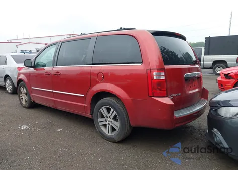 2009 Dodge Grand Caravan Sxt из США, поврежденный, VIN 2D8HN54X89R613898